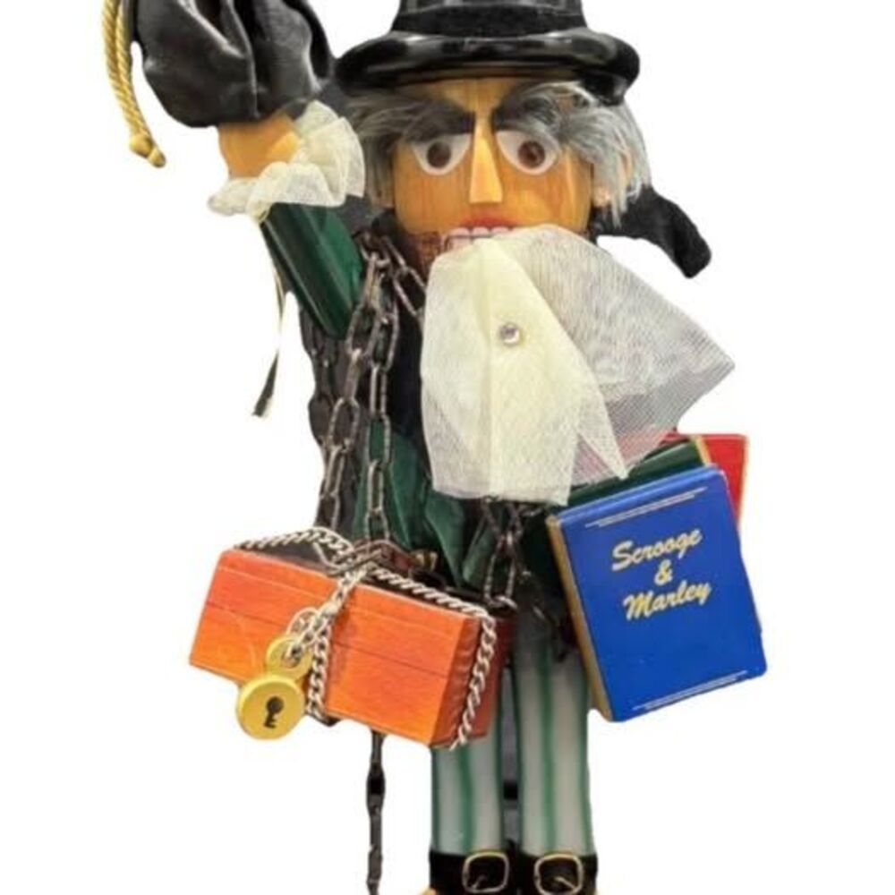 Steinbach German Nutcracker Christmas Carol Marley's Ghost Signed 1174/7500